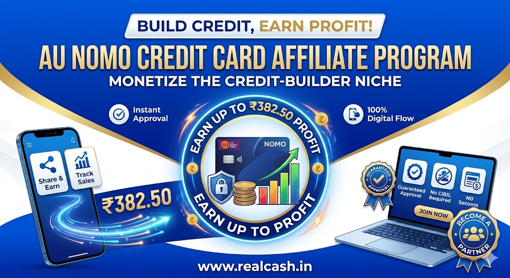 AU Nomo Credit Card Affiliate Program banner