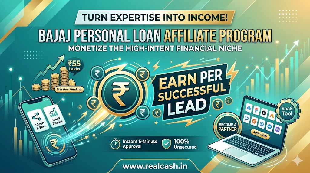 Bajaj Personal Loan Affiliate Program Banner