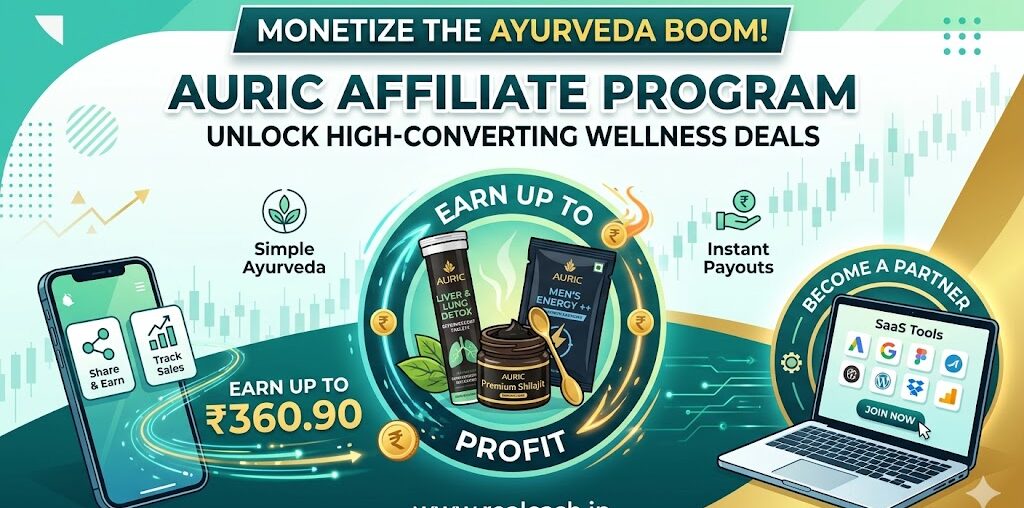 Auric Affiliate Program banner