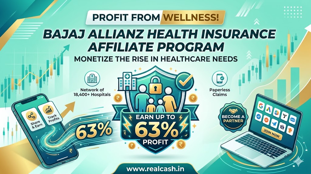 Bajaj Allianz Health Insurance Affiliate Program Bannert