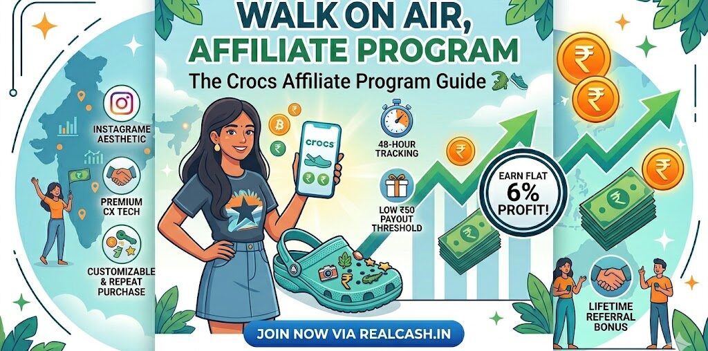 Crocs Affiliate Program Banner
