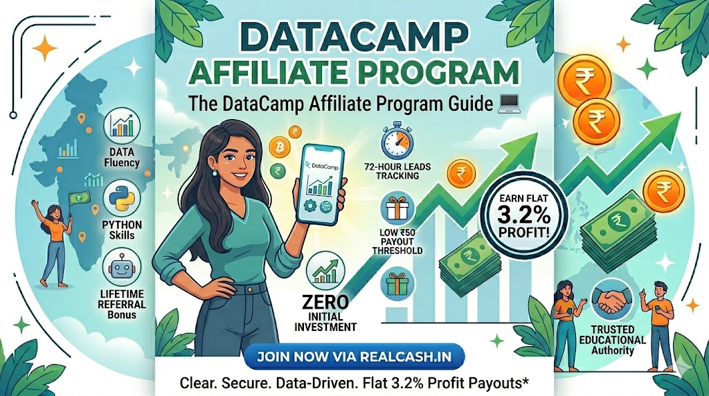 Join DataCamp Affiliate Program Banner
