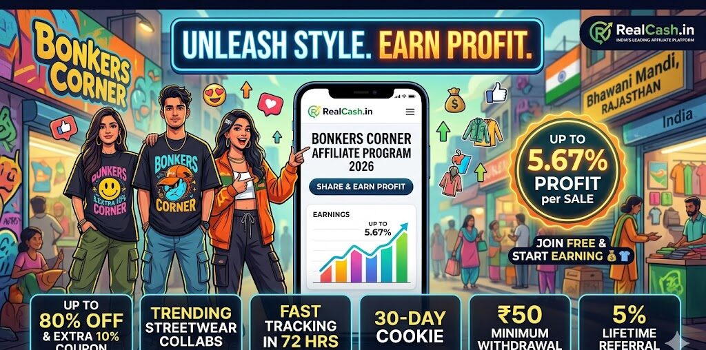 Bonkers Corner Affiliate Program Banner
