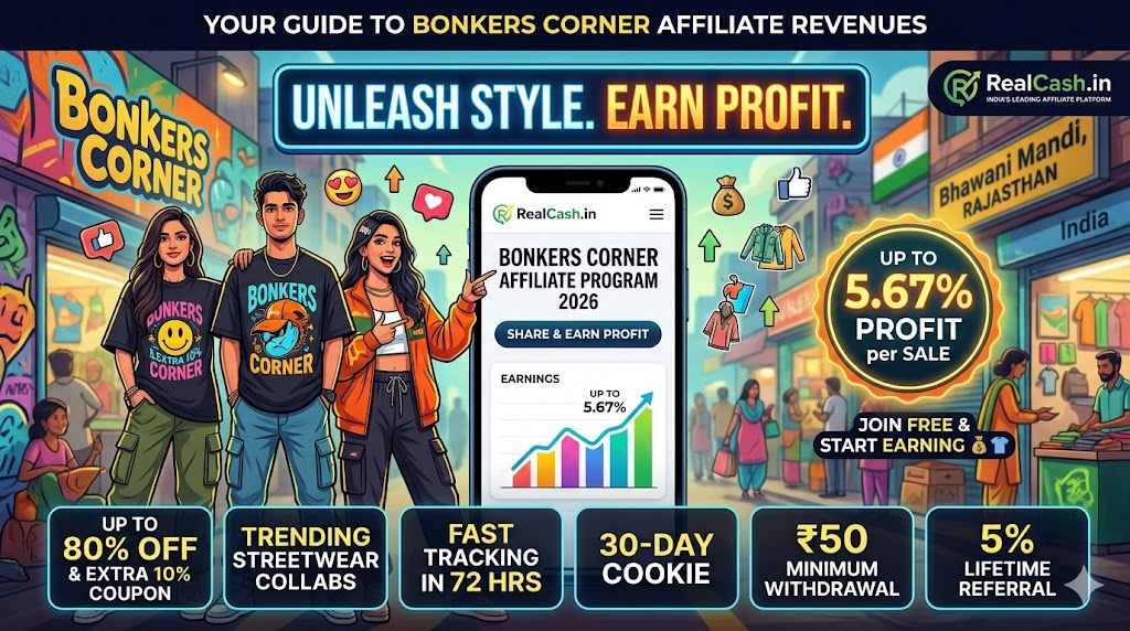 Bonkers Corner Affiliate Program Banner