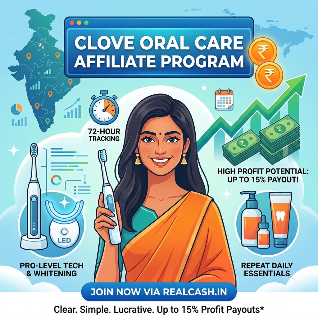 Clove Oral Care Affiliate Program Banner
