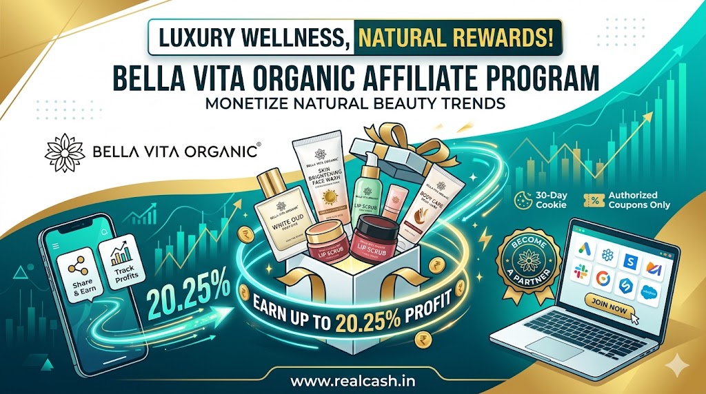 Bella vita Organic Affiliate Program Banner