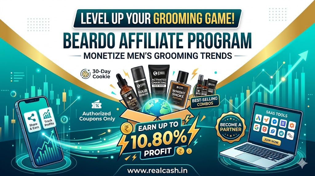 Beardo affiliate program banner