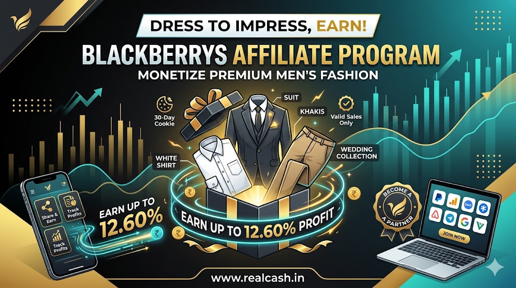 Blackberrys Affiliate Program Banner