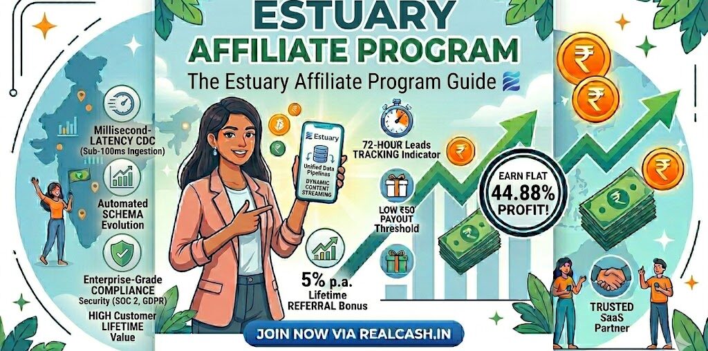 Join Estuary Affiliate Program Banner