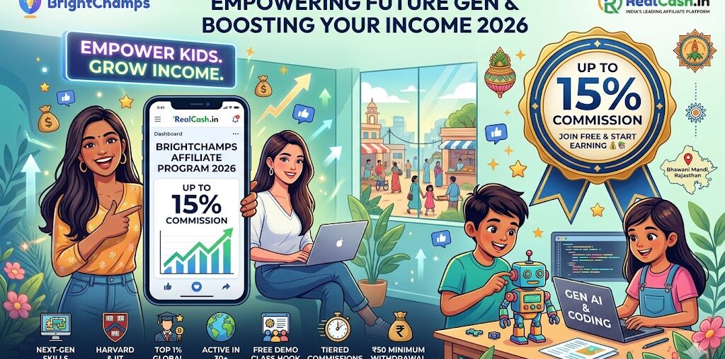 BrightChamps Affiliate Program Banner