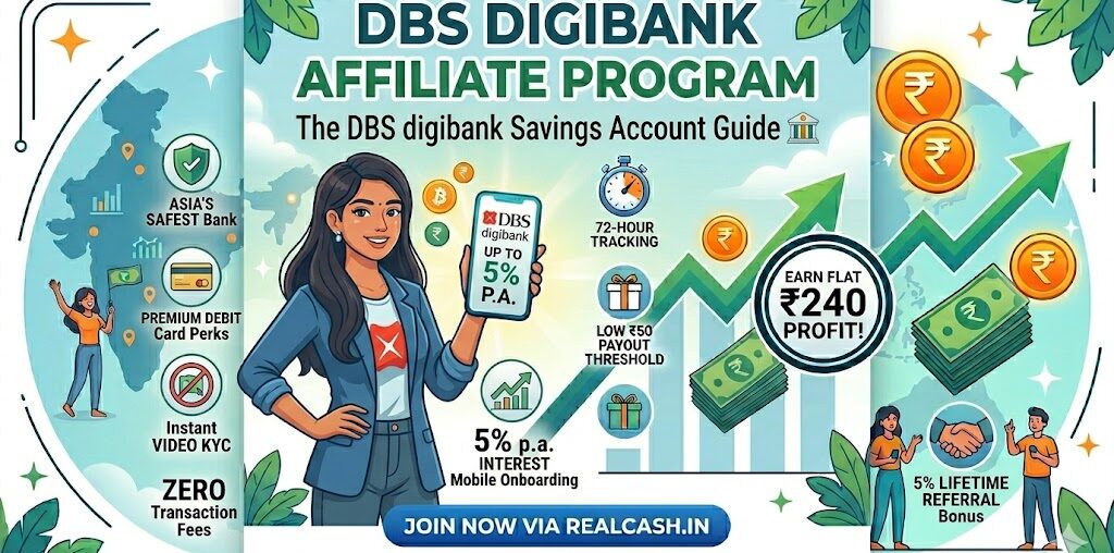 Join DBS DIGI Saving Account Affiliate Program Banner