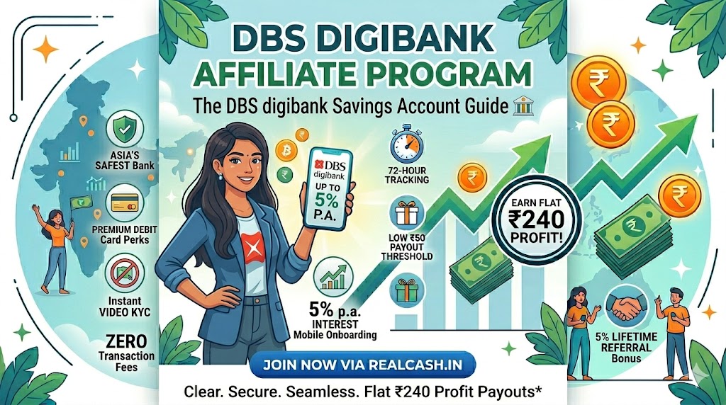 Join DBS DIGI Saving Account Affiliate Program Banner