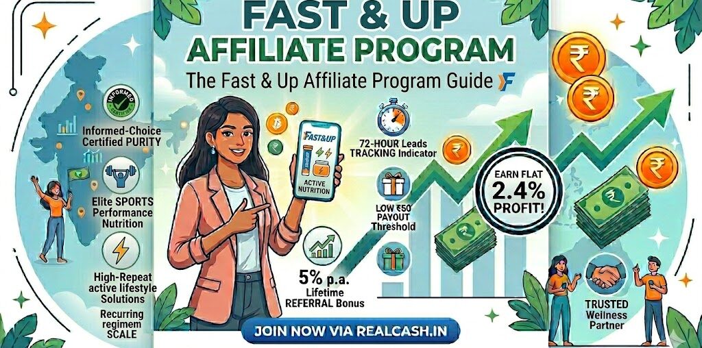 Join Fast & Up Affiliate Program Banner