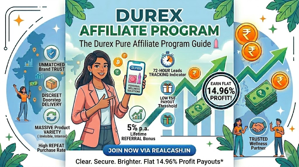 Join Durex Affiliate Program Banner