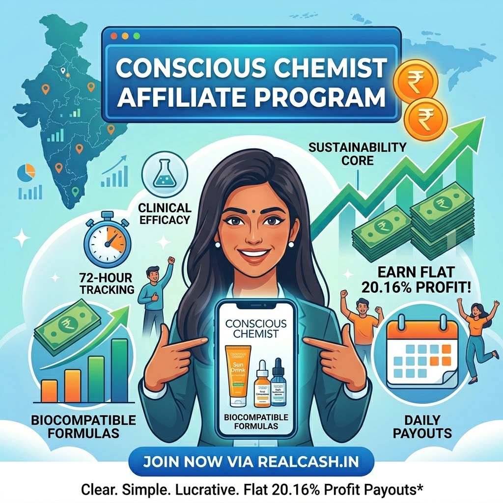 Conscious Chemist Affiliate Program Banner
