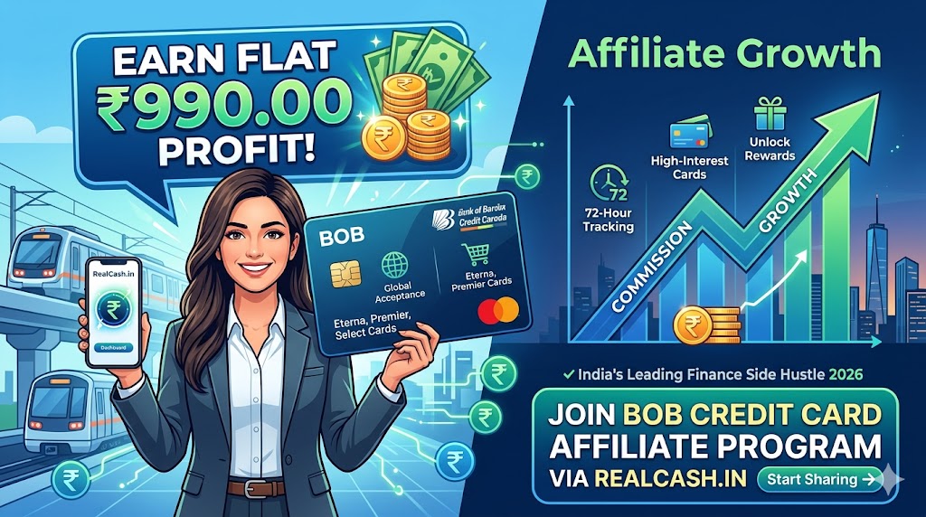 BOB Credit Card Affiliate Program Banner