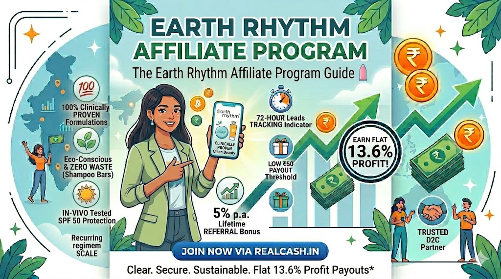 Join Earth Rhythm Affiliate Program Banner