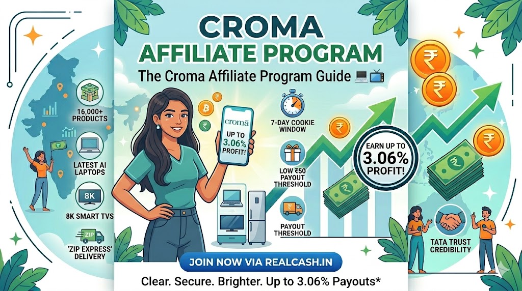 Croma Affiliate Program Banner