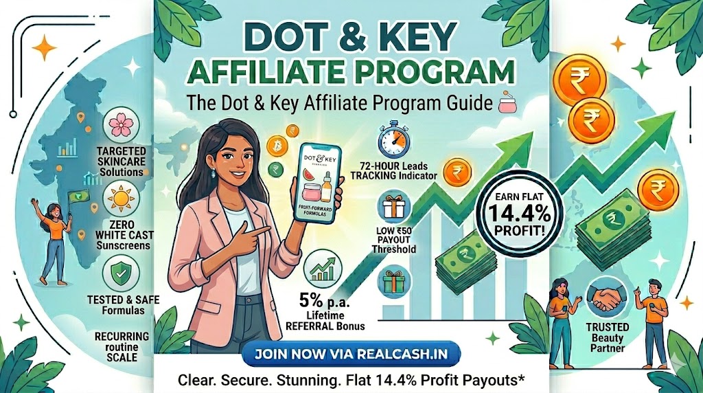 Join Dot & Key Affiliate Program Banner